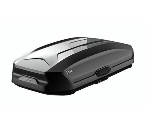 Бокс на крышу Lux Tavr 175, Черный глянцевый 175х85х40 см