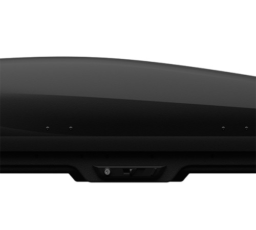 Бокс на крышу Lux Irbis 206, Черный матовый 206х75х36 см