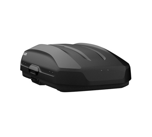 Бокс на крышу Lux Tavr 140, Черный матовый 142х91х45 см