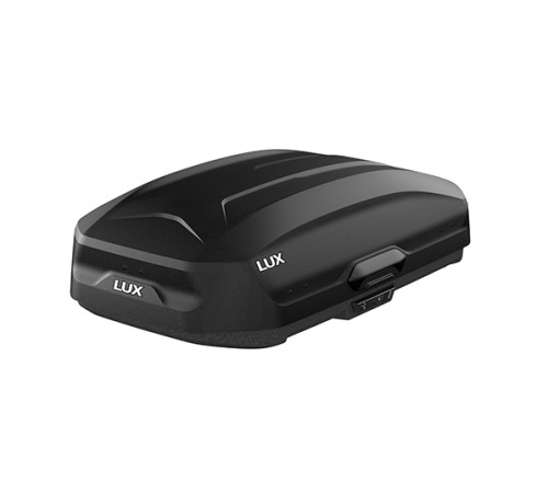 Бокс на крышу Lux Tavr 140, Черный матовый 142х91х45 см