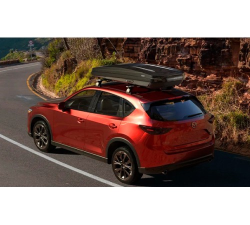 Бокс на крышу Lux Major, Черный глянцевый 217х86х32 см