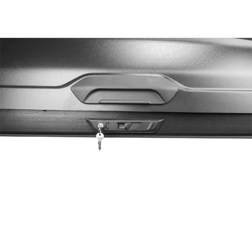 Бокс на крышу Lux Tavr 140, Черный матовый 142х91х45 см