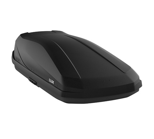 Бокс на крышу Lux Irbis 175, Черный матовый 175х85х40 см