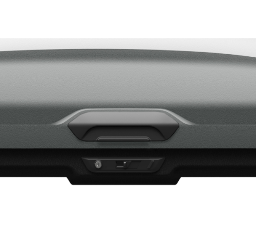 Бокс на крышу Lux Tavr 197, Тёмно-серый матовый 197х89х40 см