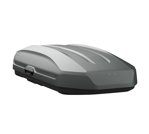 Бокс на крышу Lux Tavr 197, Тёмно-серый матовый 197х89х40 см