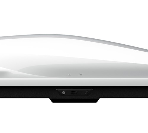 Бокс на крышу Lux Irbis 175, Белый глянцевый 175х85х40 см