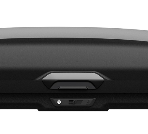 Бокс на крышу Lux Tavr 197, Черный матовый 197х89х40 см