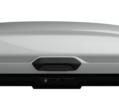 Бокс на крышу Lux Tavr 175, Серый глянцевый 175х85х40 см