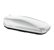 Бокс на крышу Lux Irbis 175, Белый глянцевый 175х85х40 см