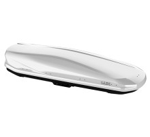 Бокс на крышу Lux Irbis 206, Белый глянцевый 206х75х36 см