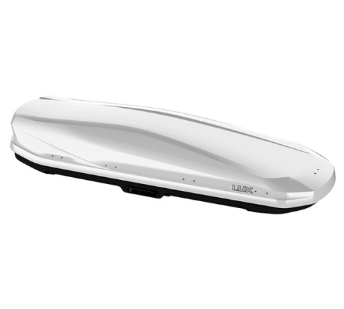 Бокс на крышу Lux Irbis 206, Белый глянцевый 206х75х36 см