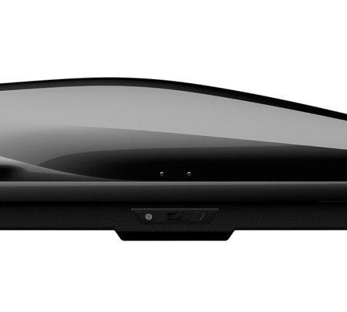 Бокс на крышу Lux Irbis 175, Черный глянцевый 175х85х40 см