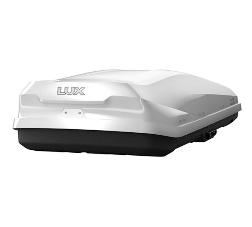 Бокс на крышу Lux Irbis 206, Белый глянцевый 206х75х36 см
