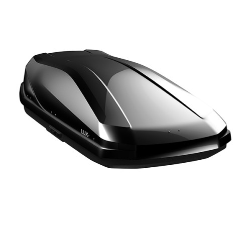 Бокс на крышу Lux Irbis 175, Черный глянцевый 175х85х40 см