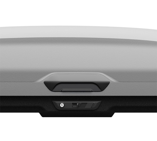 Бокс на крышу Lux Tavr 197, Серый матовый 197х89х40 см