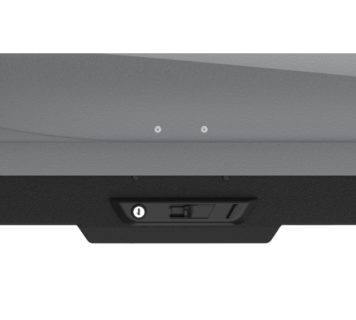 Бокс на крышу Lux Irbis 150, Тёмно-серый матовый 150x76x35 см