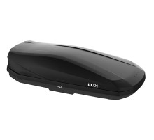 Бокс на крышу Lux Irbis 150, Черный матовый 150x76x35 см