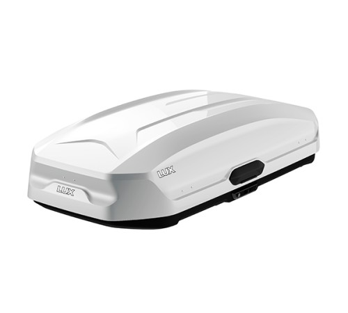 Бокс на крышу Lux Tavr 197, Белый глянцевый 197х89х40 см