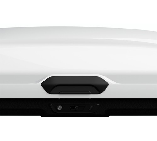 Бокс на крышу Lux Tavr 175, Белый глянцевый 175х85х40 см