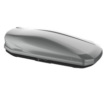 Бокс на крышу Lux Irbis 175, Серый глянцевый 175х85х40 см