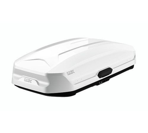 Бокс на крышу Lux Tavr 175, Белый глянцевый 175х85х40 см