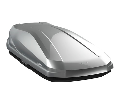 Бокс на крышу Lux Irbis 175, Серый глянцевый 175х85х40 см