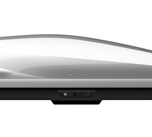 Бокс на крышу Lux Irbis 175, Серый глянцевый 175х85х40 см