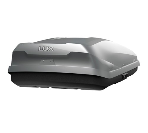 Бокс на крышу Lux Irbis 175, Серый глянцевый 175х85х40 см