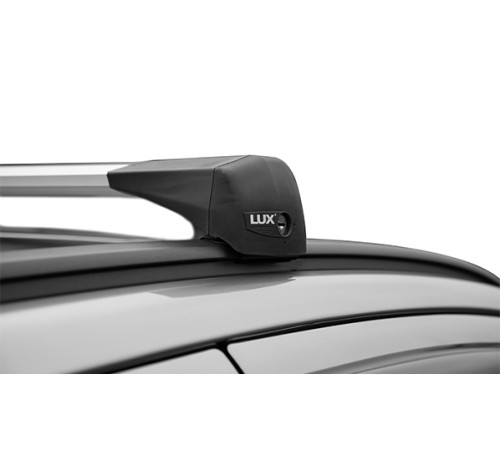 Комплект дуг аэро-трэвэл LUX 99/99см серебристых без заглушек 792801