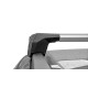 Багажная система LUX SCOUT для а/м с интегрированными рейлингами универсальная с серебристыми дугами 110 см 601171