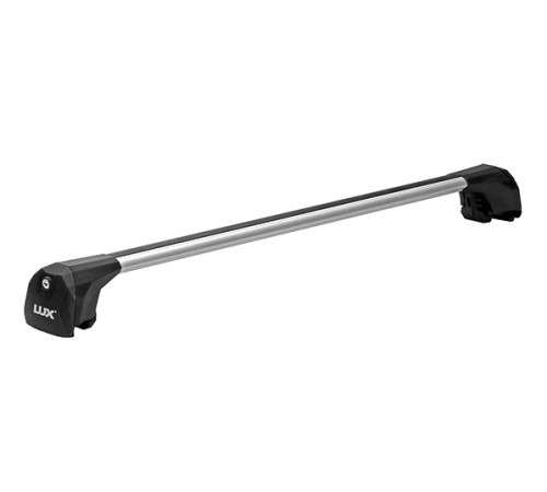 Багажная система LUX SCOUT для а/м с интегрированными рейлингами универсальная с серебристыми дугами 110 см 601171