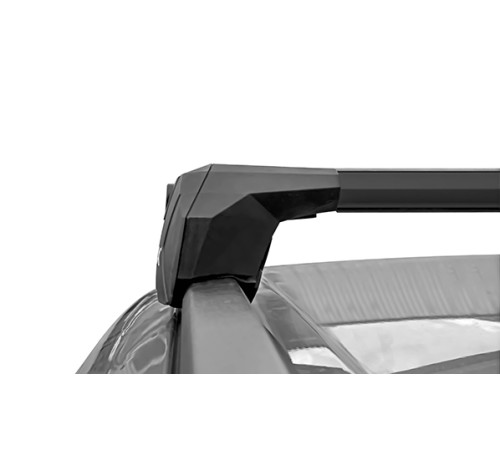 Багажная система LUX SCOUT для а/м с интегрированными рейлингами универсальная с черными дугами 110 см 601898