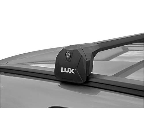 Багажная система LUX SCOUT для а/м с интегрированными рейлингами универсальная с черными дугами 110 см 601898