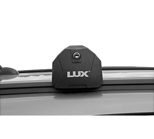 Багажная система LUX SCOUT для а/м с интегрированными рейлингами универсальная с черными дугами 110 см 601898