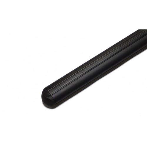 Алюминиевая дуга аэродинамический профиль, чёрная L=1100 (2 шт)