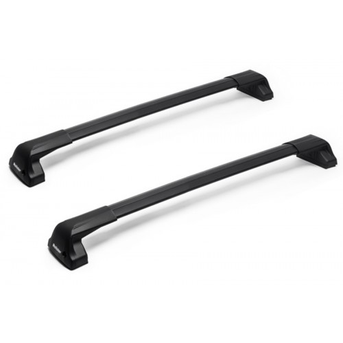 Черный багажник Rollster Mercury на интегрированные рейлинги и на гладкую крышу, 850/850, 20534