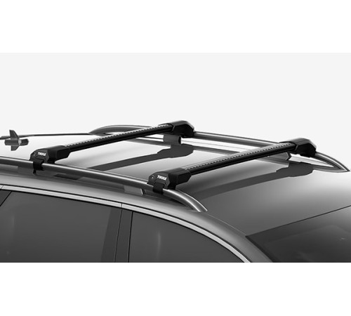 Поперечная дуга THULE 721300 в штатные места на гладкую крышу на рейлинги на интегрированные рейлинги