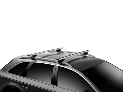 Поперечная дуга THULE 711500 на рейлинги на интегрированные рейлинги на гладкую крышу на водостоки в штатные места