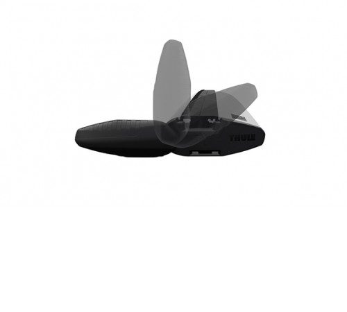 Поперечная дуга THULE 711100 на рейлинги на интегрированные рейлинги на гладкую крышу на водостоки в штатные места