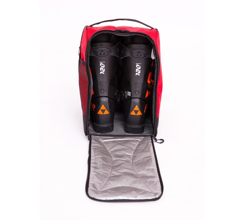 Сумка для лыжных/сноубордических ботинок (черный красный) (Piligrim (ex. ED) ED5-016S)